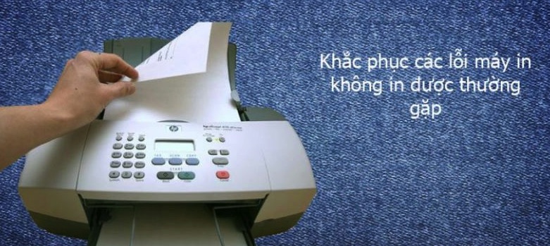 Nguyên nhân máy in gặp sự cố không in được