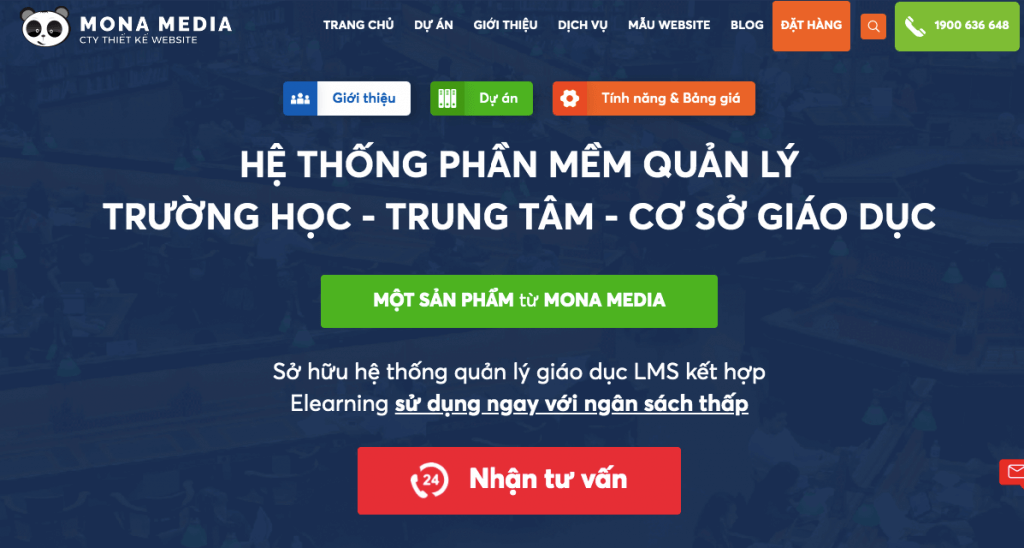 mona elms phần mềm quản lý mầm non chất lượng