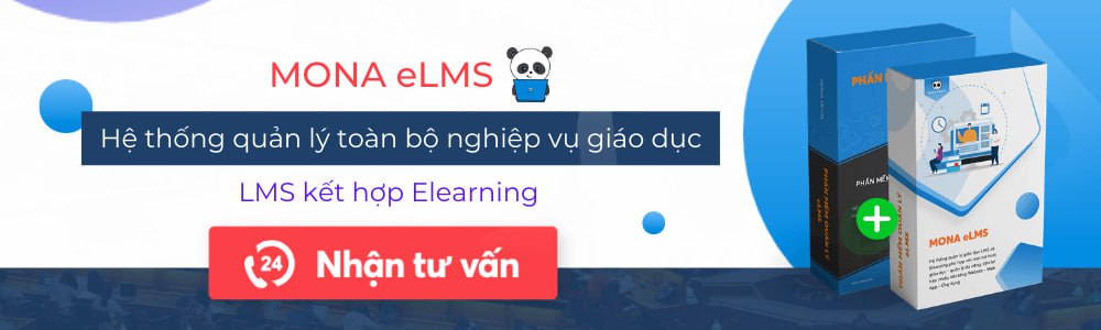 Phần mềm thiết kế bài giảng E-Learning của Mona