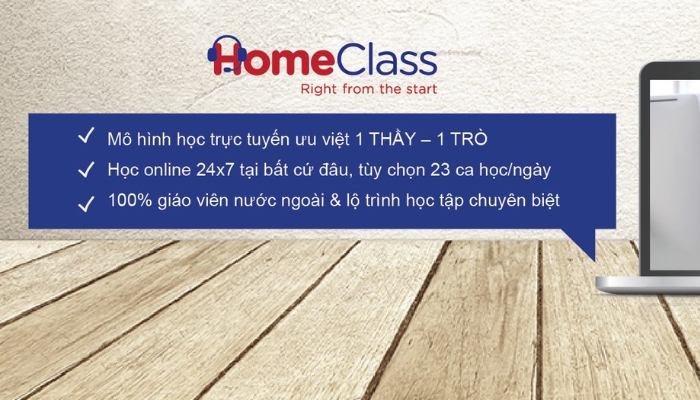 Home Class - Khóa học tiếng Anh giao tiếp online