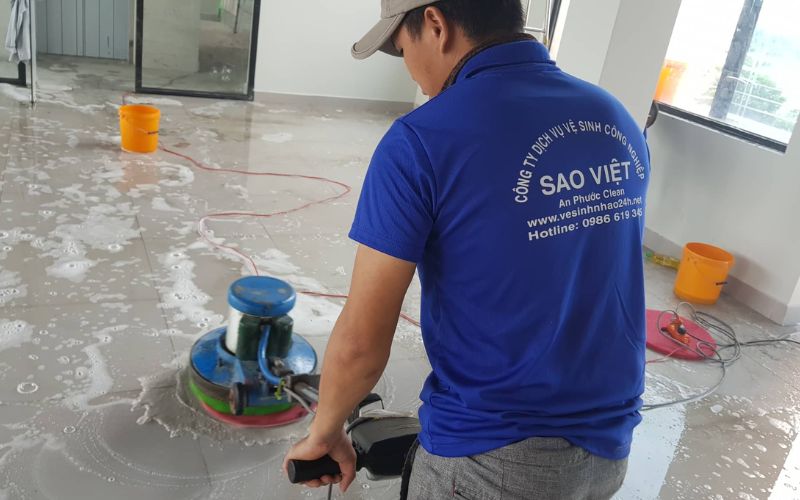 công ty vệ sinh công nghiệp Sao Việt