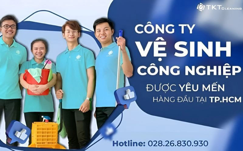dịch vụ vệ sinh công nghiệp tkt company