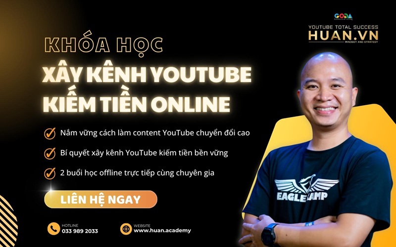 khóa học youtube