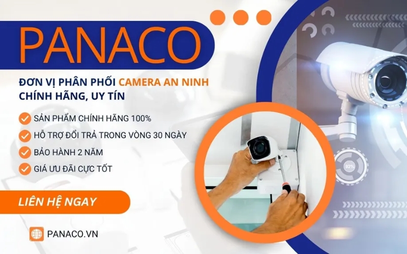 đơn vị cung cấp và lắp đặt camera panaco